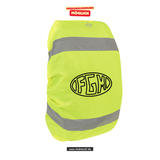 Korntex Reflective Cover - neon -  Mannheim Feudenheim Gymnasium - Logo Schriftzug