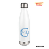 CT Thermoflasche - 500ml - weiß - Marion-Dönhoff-Gymnasium - Logo blau