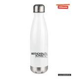 CT Thermoflasche - 500ml - weiß - Beethovenschule Offenbach - Logo