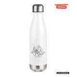 CT Thermoflasche - 500ml - weiß - Max-und-Justine-Elsner-Schule - Logo