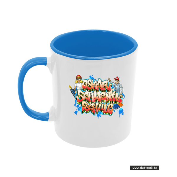CT Tasse - blau - Oskar-Schwenk-Schule