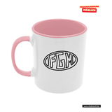 CT Tasse - rosa - Mannheim Feudenheim Gymnasium - Logo Schriftzug