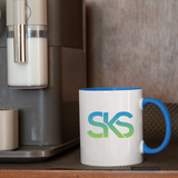CT Tasse - blau - Städtische Sekundarschule Straelen
