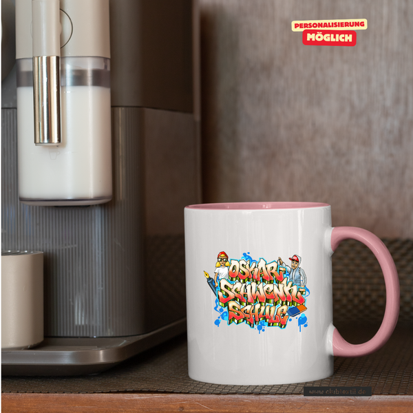 CT Tasse - rosa - Oskar-Schwenk-Schule