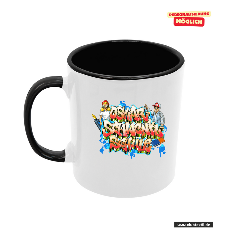 CT Tasse - schwarz - Oskar-Schwenk-Schule