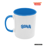 CT Tasse - blau - St.-Bonaventura-Gymnasium Dillingen- Logo