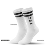 CT Tennissocken - weiß/schwarz - Holbein Gymnasium Augsburg