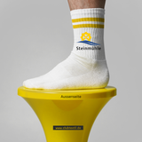 CT Tennissocken - weiß/gelb - Steinmühle Schule und Internat Marburg