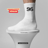 CT Tennissocken - weiß - Städtische Sekundarschule Straelen
