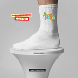 CT Tennissocken - weiß - Torquato-Tasso-Schule München
