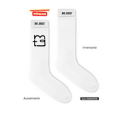 CT Tennissocken - weiß/weiß/bunt - Maria-Theresia-Gymnasium - Logo