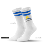 CT Tennissocken - weiß/blau - Steinmühle Schule und Internat Marburg
