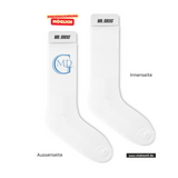 CT Tennissocken - weiß/weiß/bunt - Marion-Dönhoff-Gymnasium - Logo blau