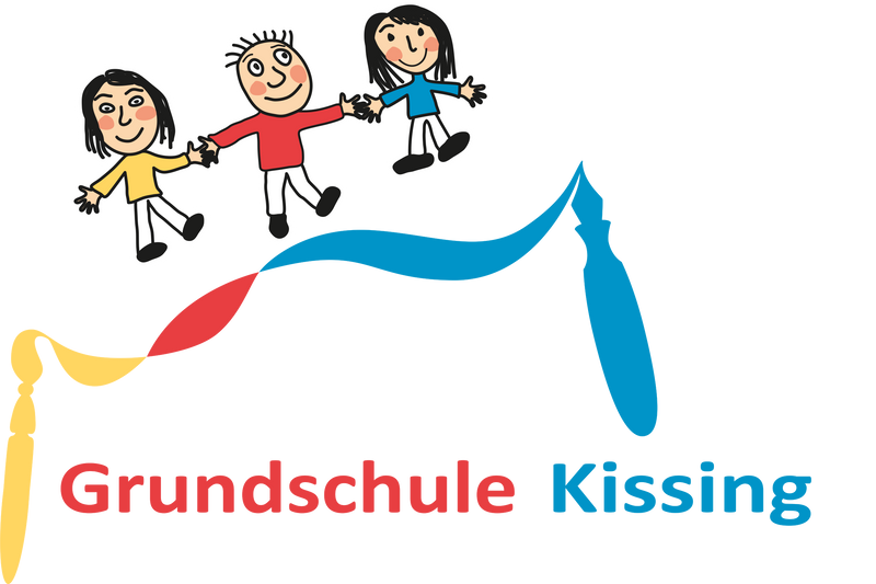 CT Badelatschen - blau/weiß - Grundschule Kissing