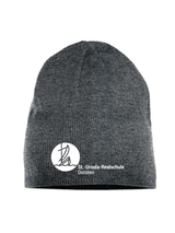 Clique Strickmütze - grau - St. Ursula Realschule Dorsten