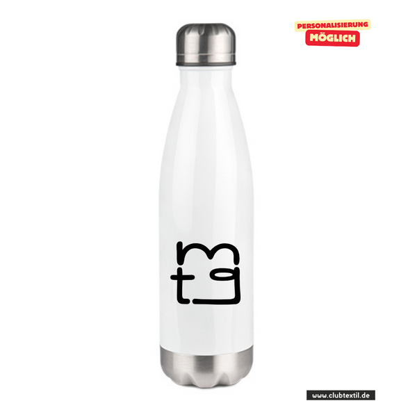 CT Thermoflasche - 500ml - weiß - Maria-Theresia-Gymnasium - Logo