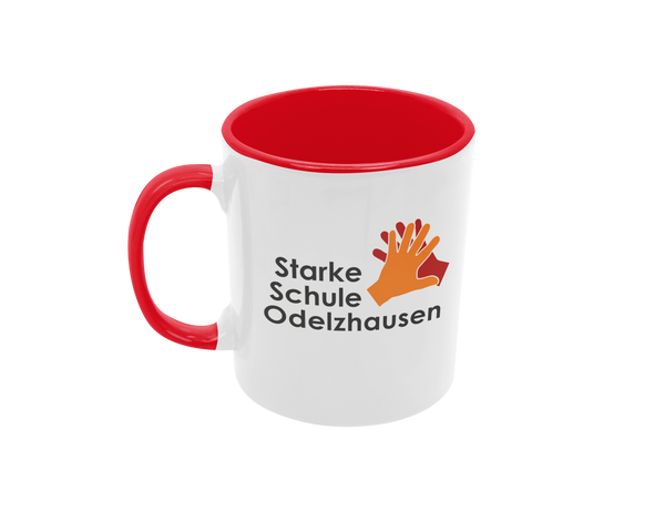 Tasse Starke Schule Odelzhausen - rot