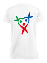 Clique BASIC Active-T - Damen - weiß - beidseitig bedruckt -  Grundschule Steppach
