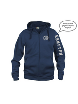 Clique BASIC Hoody Full zip - Herren - navy - Maria-Ward-Schule Kempten