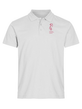 Clique BASIC Polo - Kinder - weiß - Druck beidseitig - Gymnasium bei St. Stephan
