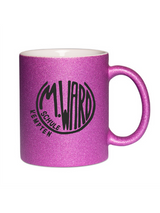 CT Glitzer-Tasse Maria-Ward-Schule - lila