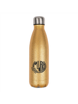 CT Glitzer-Thermoflasche Maria-Ward-Schule - gold