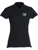 Clique BASIC Polo - Damen - schwarz - Maria-Ward-Schule Kempten
