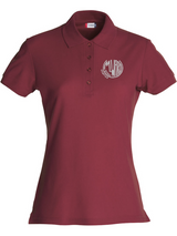 Clique BASIC Polo - Damen - wine - Maria-Ward-Schule Kempten