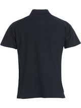 Clique BASIC Polo - Kinder - schwarz - Kopf Logo - Rudolf Diesel Gymnasium