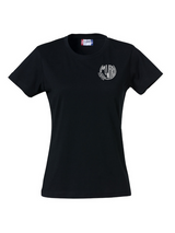 Clique BASIC-T - Damen - schwarz - Maria-Ward-Schule Kempten