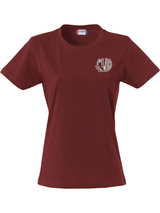 Clique BASIC-T - Damen - wine - Maria-Ward-Schule Kempten