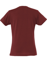 Clique BASIC-T - Damen - wine - Maria-Ward-Schule Kempten