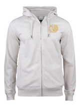 Clique PREMIUM OC Hoody Full zip - Herren - beige - Maria-Ward-Schule Kempten