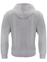Clique BASIC Hoody - Unisex - grau - Kopf Logo - Rudolf Diesel Gymnasium Augsburg