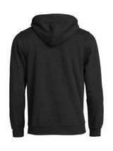 Clique BASIC Hoody - Unisex - schwarz - Schriftzug - Rudolf Diesel Gymnasium Augsburg