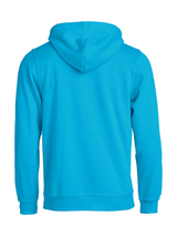 Clique BASIC Hoody - Unisex - türkis - Kopf Logo - Rudolf Diesel Gymnasium Augsburg
