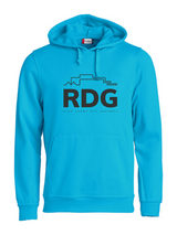 Clique BASIC Hoody - Kinder - türkis - Schriftzug - Rudolf Diesel Gymnasium Augsburg