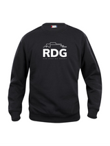 Clique BASIC Roundneck - Unisex - schwarz - Schriftzug - Rudolf Diesel Gymnasium Augsburg