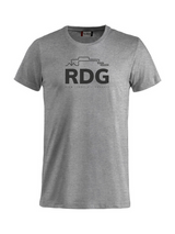 Clique BASIC-T - Kinder - grau - Schriftzug - Rudolf Diesel Gymnasium Augsburg