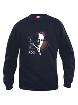 Clique BASIC Roundneck - Unisex - schwarz - Kopf Logo - Rudolf Diesel Gymnasium Augsburg