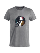 Clique BASIC-T - Kinder - grau - Kopf Logo - Rudolf Diesel Gymnasium Augsburg