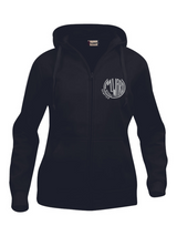 Clique BASIC Hoody Full zip - Damen - schwarz - Maria-Ward-Schule Kempten