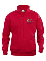 Clique BASIC Cardigan - Herren - rot - Grundschule Ambérieu Mering
