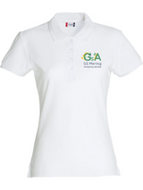 Clique BASIC Polo - Damen - weiß - Grundschule Ambérieu Mering