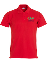 Clique BASIC  Polo - Kinder - rot - Grundschule Ambérieu Mering