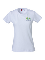Clique BASIC T-Shirt - Damen - weiß - Grundschule Ambérieu Mering