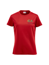Clique BASIC Active-T - Damen - rot - Grundschule Ambérieu Mering