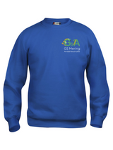 Clique BASIC Roundneck - Kinder - blau - Grundschule Ambérieu Mering