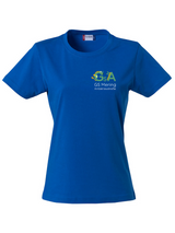 Clique BASIC T-Shirt - Damen - blau - Grundschule Ambérieu Mering