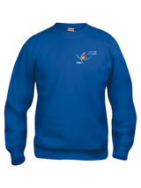 Clique BASIC Roundneck - Kinder - blau - Lichtenstein-Rother-Grundschule Augsburg